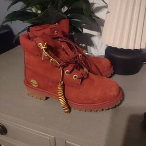 Timberland Burgundy Boots